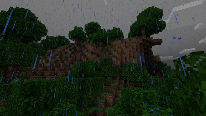 Các loại thời tiết và cách nhập lệnh thay đổi thời tiết trong Minecraft