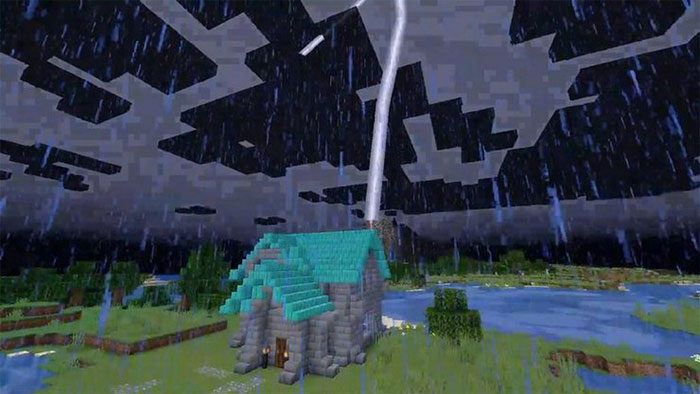 Các loại thời tiết và cách nhập lệnh thay đổi thời tiết trong Minecraft
